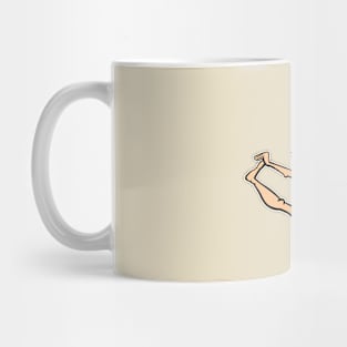 funny yoga Mug